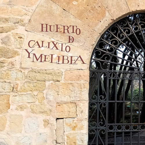 huerto de Calixto y melibea de salamanca